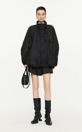 Jacket/JNBY  Drawstring Aluminum Wire Oversize Jacket