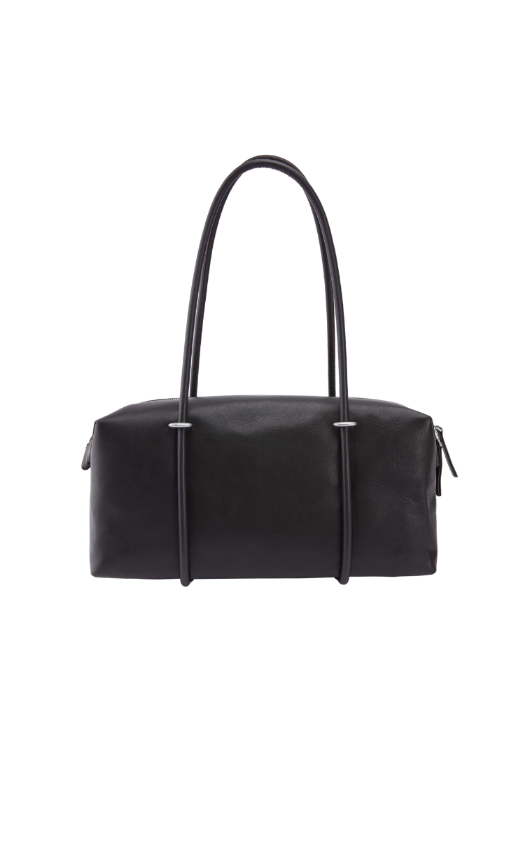 Bag / JNBY Leather Shoulder Bag Dark Brown M
