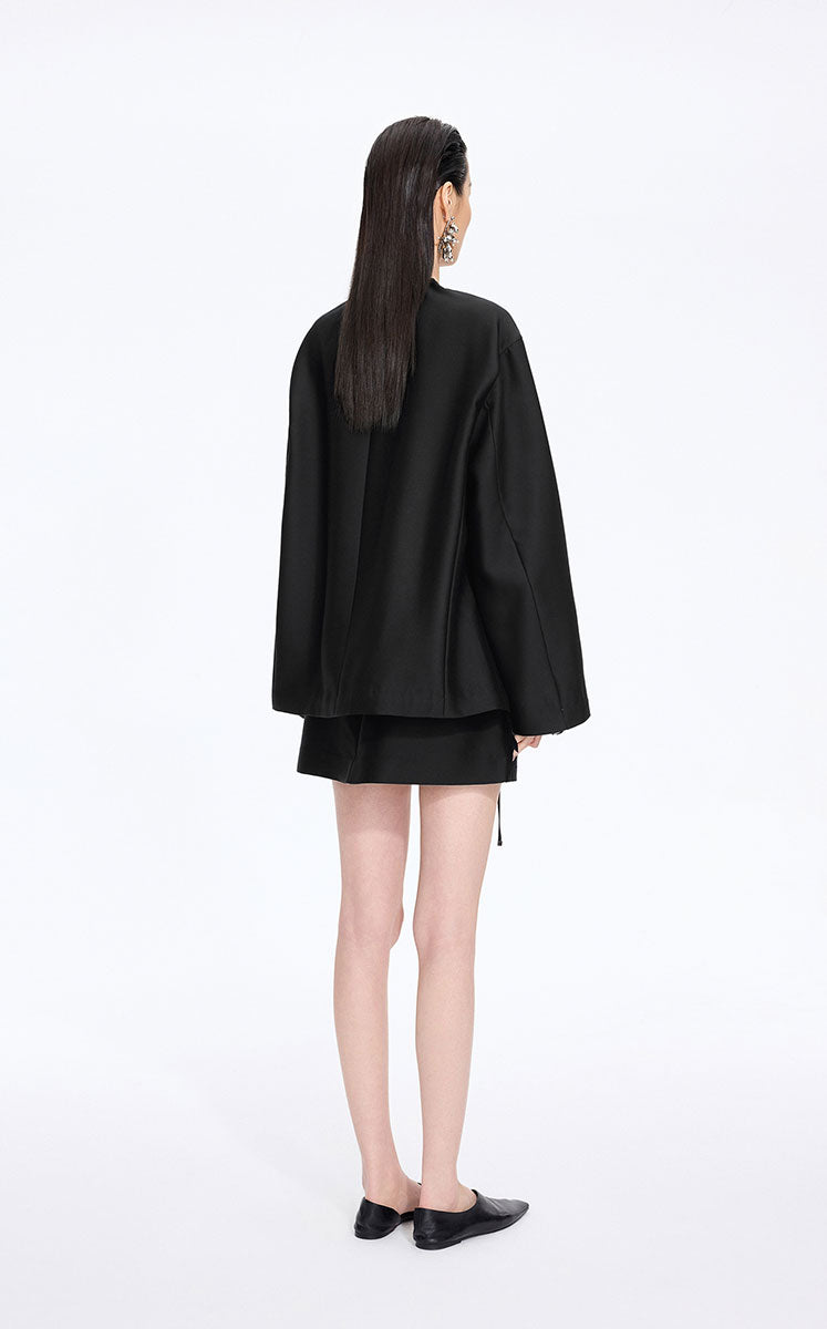 Blazer / JNBY Oversize Drawstring Collarless Blazer