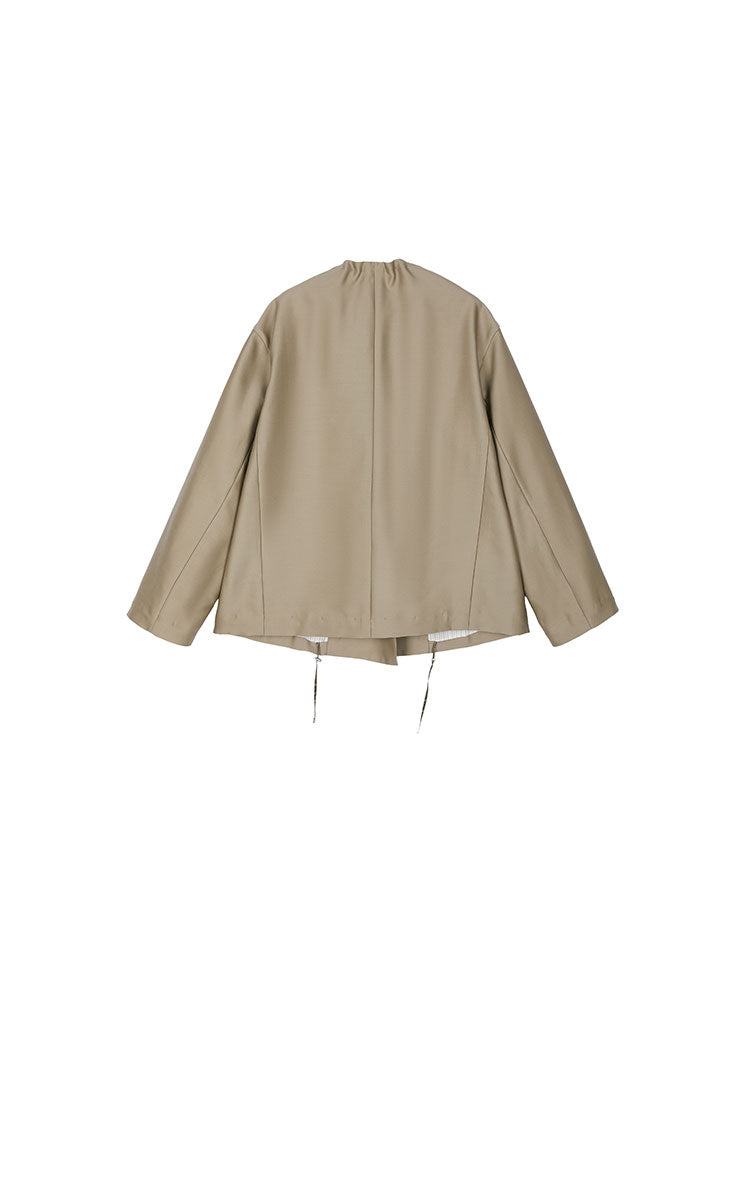 Blazer / JNBY Oversize Drawstring Collarless Blazer