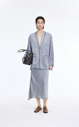 Blazer / JNBY Relaxed Polka Jacquard Cupro Blazer