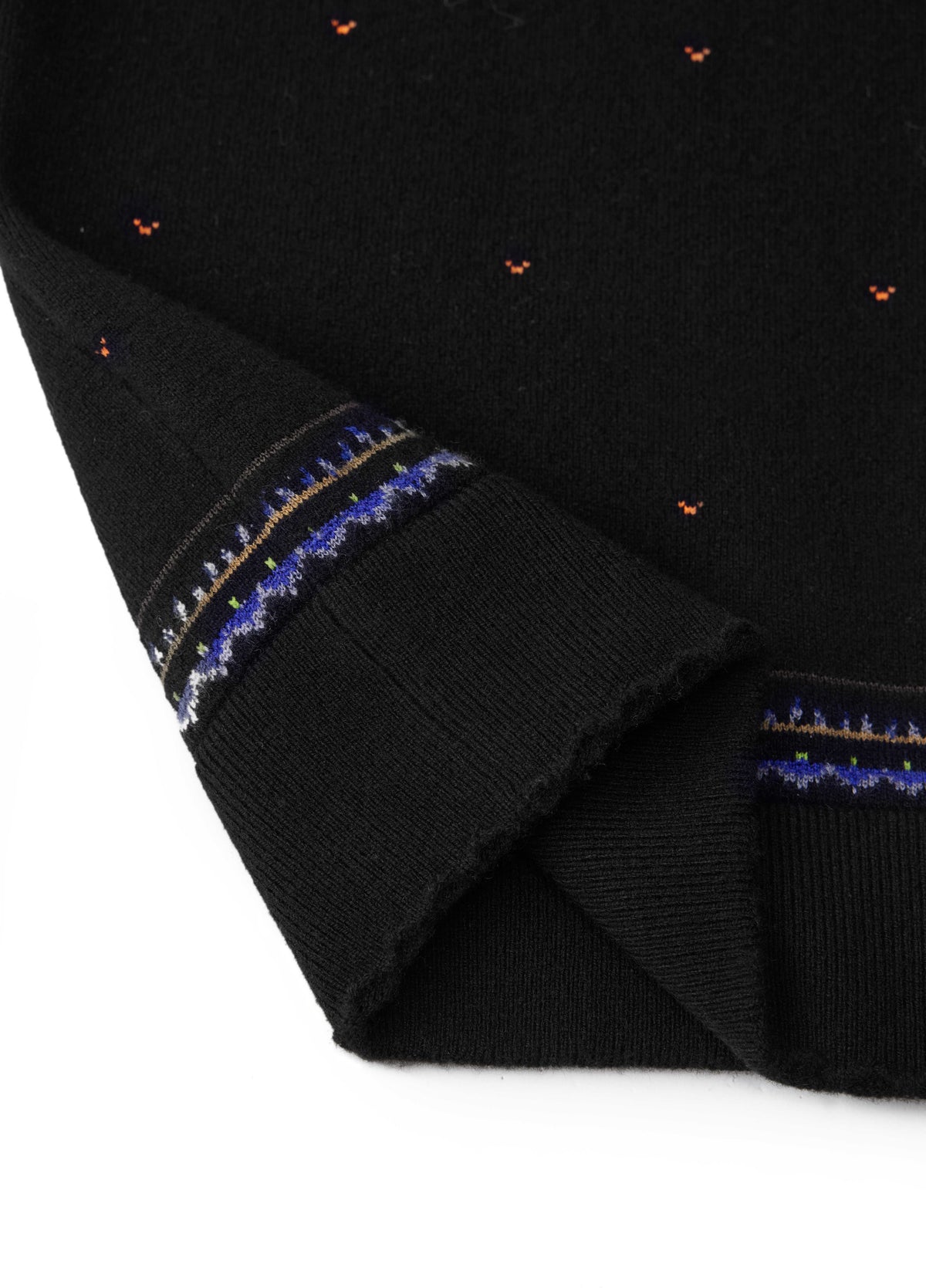 Cardigan / JNBY Merino Wool Cashmere Blend Jacquard Navy Mix-1