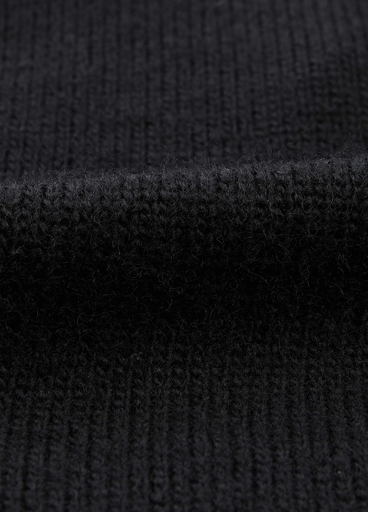 Cardigan / JNBY Wool Hooded Cropped Sweater Black-1