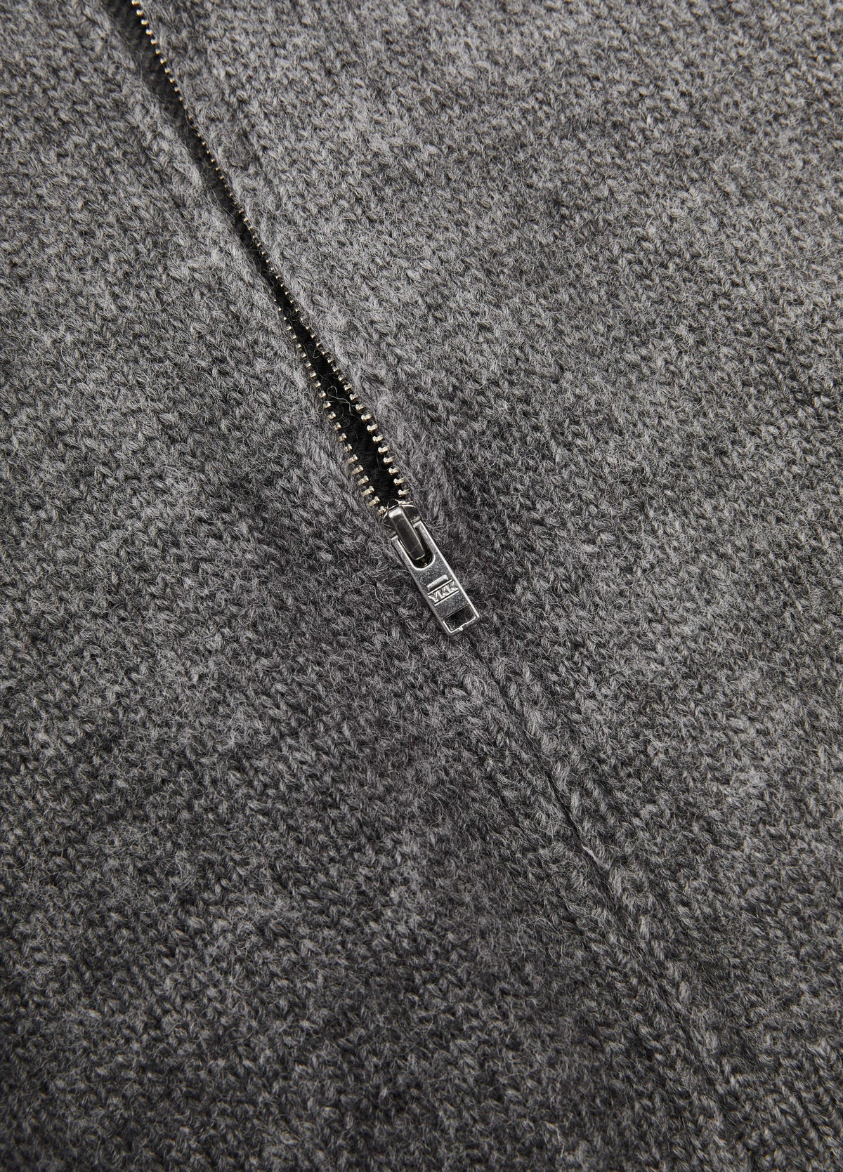 Cardigan / JNBY Wool Hooded Cropped Sweater Medium Heather Grey-2