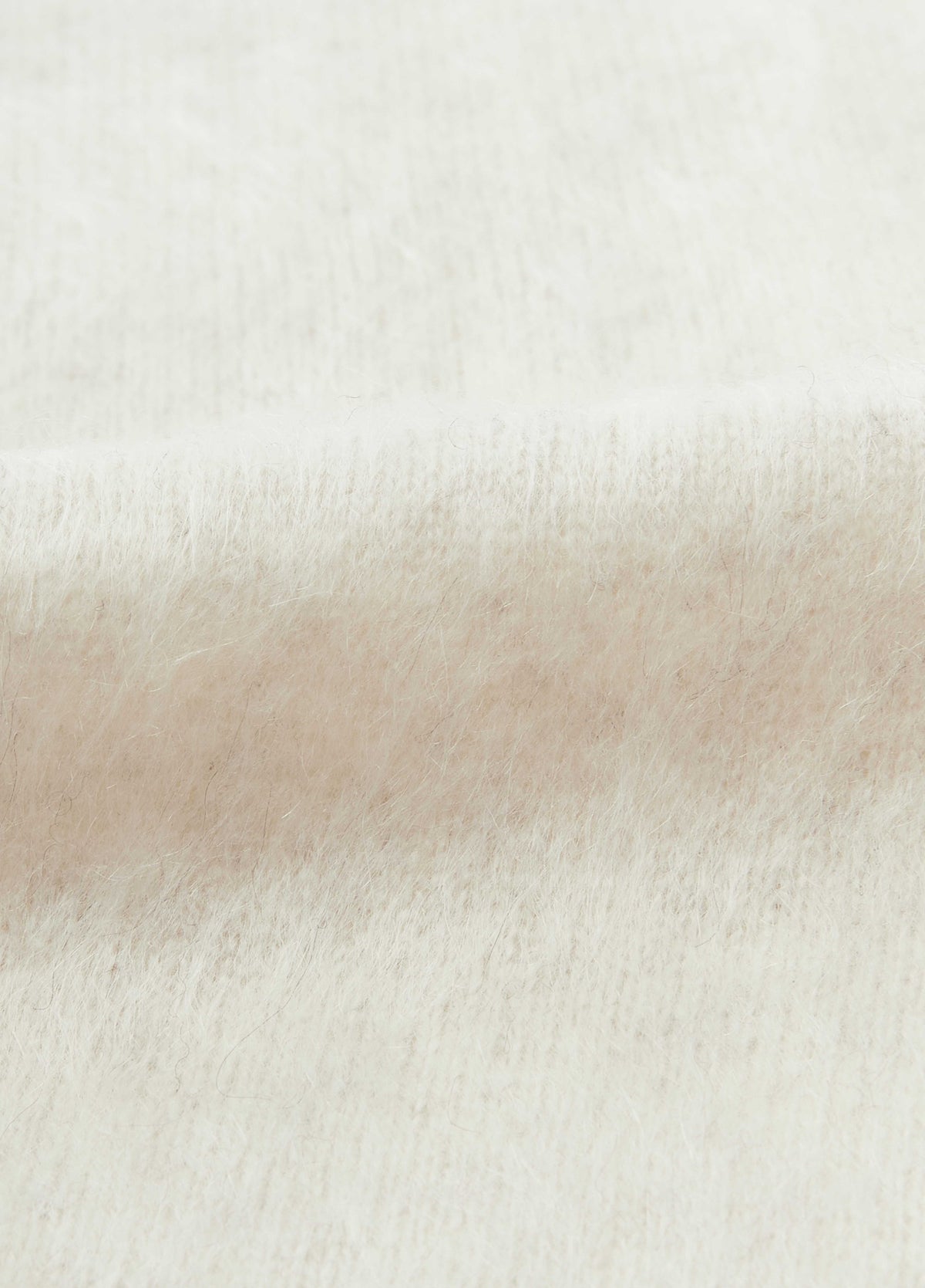 Cardigan / JNBY Yak Wool Blend Cropped Open Front Sweater Rice white-1