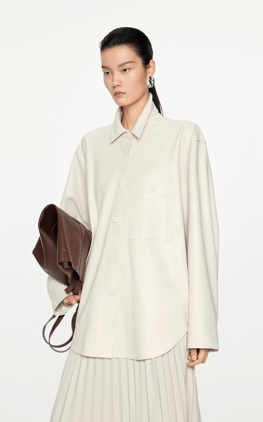 Coat / JNBY H-Type Drop Shoulder Jacket