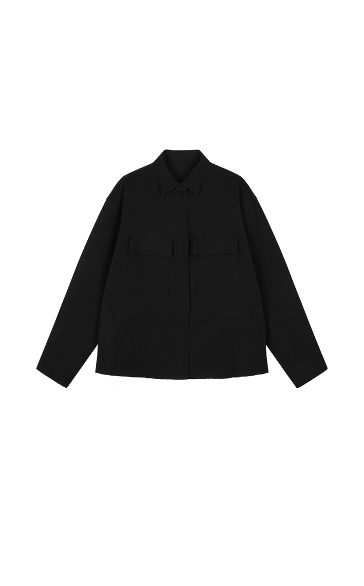 Coat / JNBY Oversized Cotton Jacket