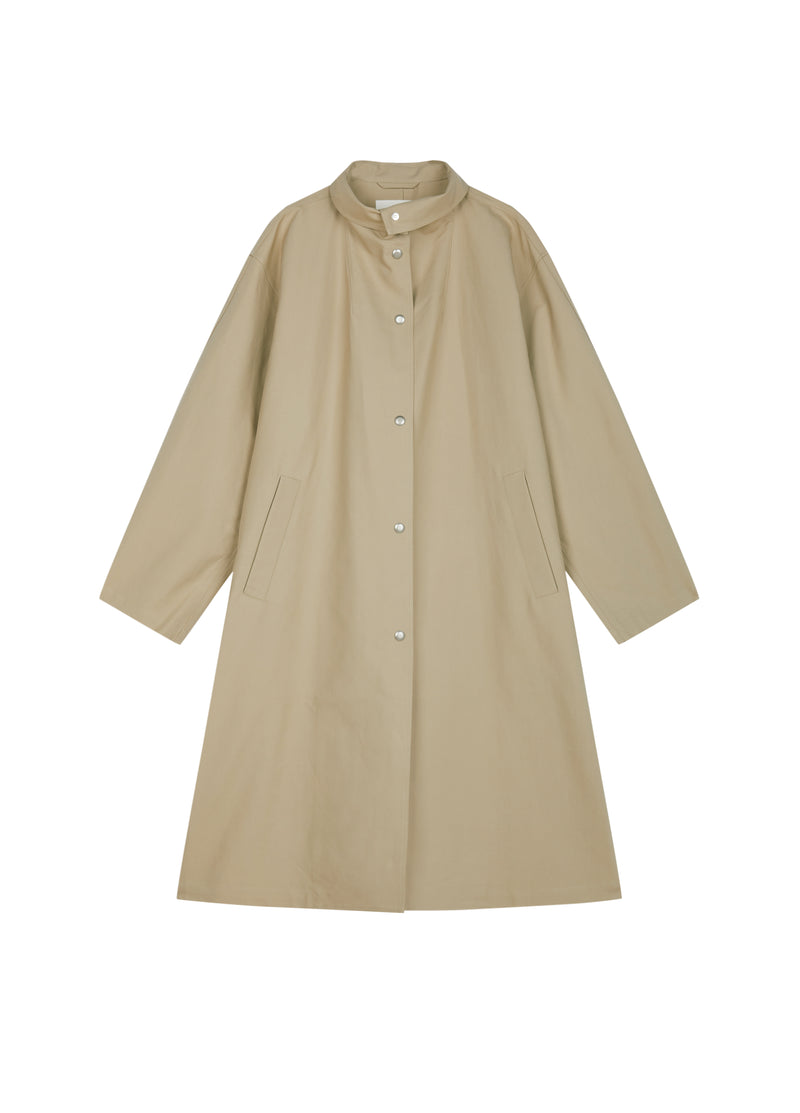 Coat / JNBY Cotton Oversized A-Line Trench Coat