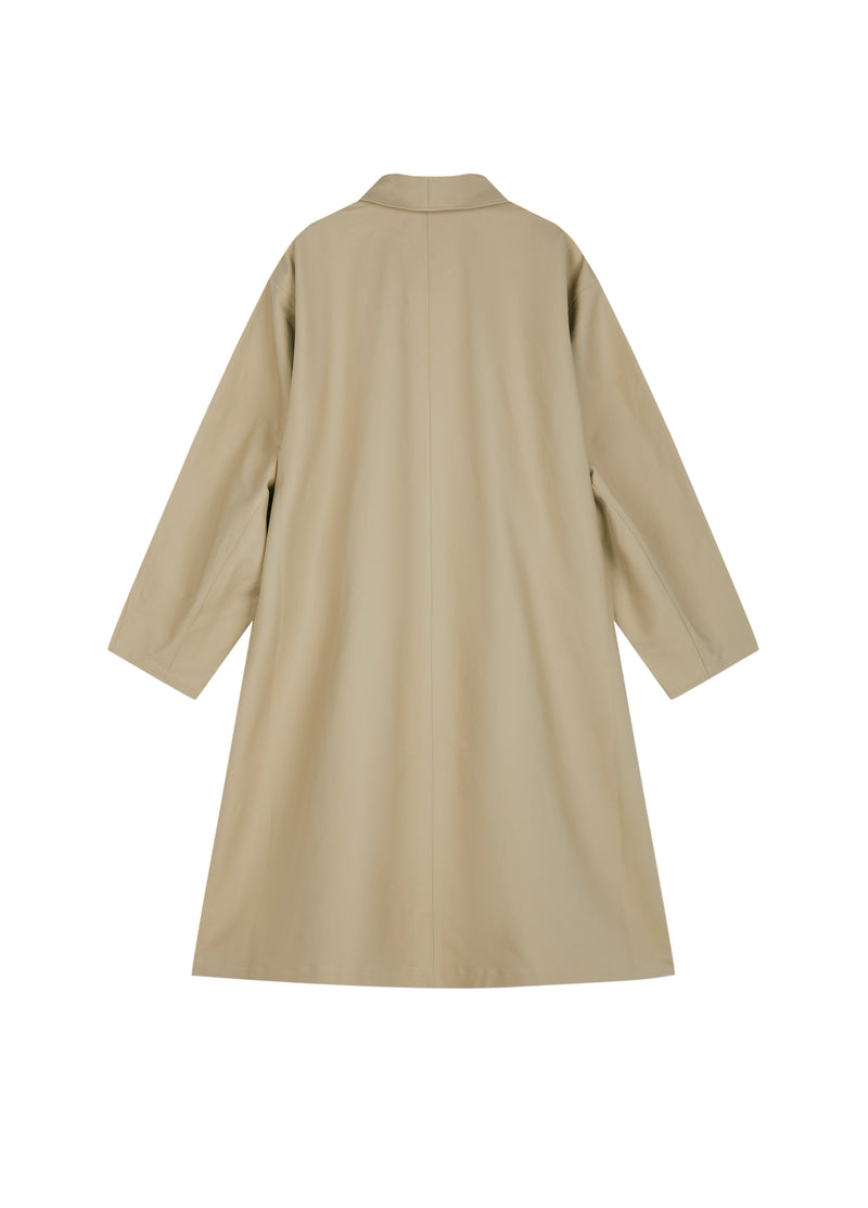 Coat / JNBY Cotton Oversized A-Line Trench Coat