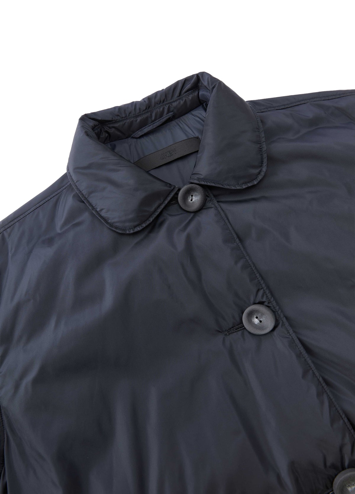 Coat / JNBY Oversized T-Shape Down Jacket with Italian Fabric Dark Blue-2