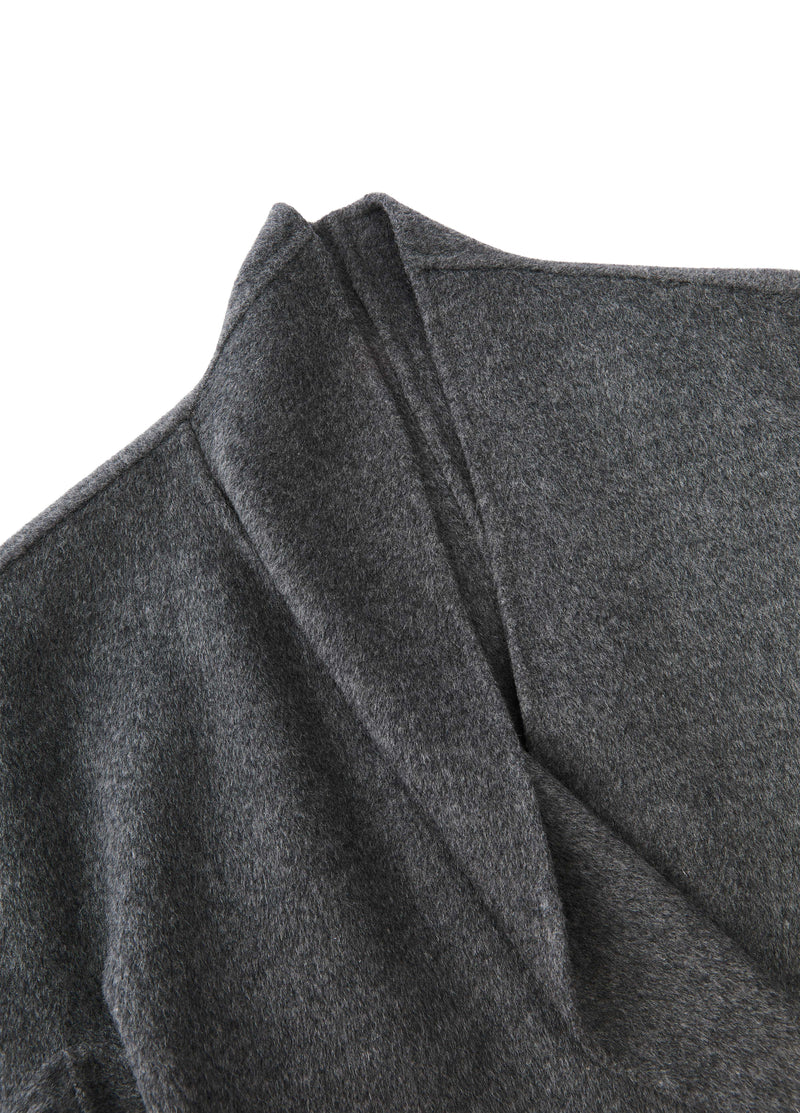 Coat / JNBY Wool Double-Faced X-Silhouette Coat miscellaneous grey-1