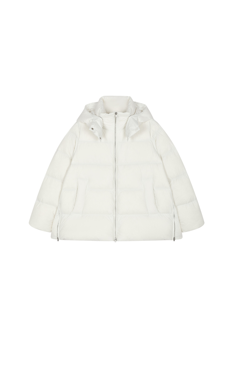Down Coat / JNBY A-Line Detachable Hooded Down Coat
