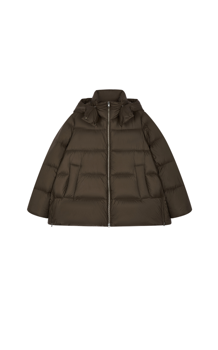 Down Coat / JNBY A-Line Detachable Hooded Down Coat