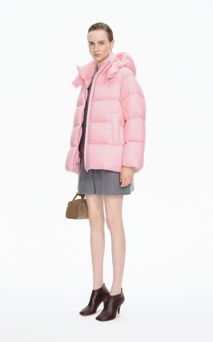 Down Coat / JNBY A-Line Detachable Hooded Down Coat