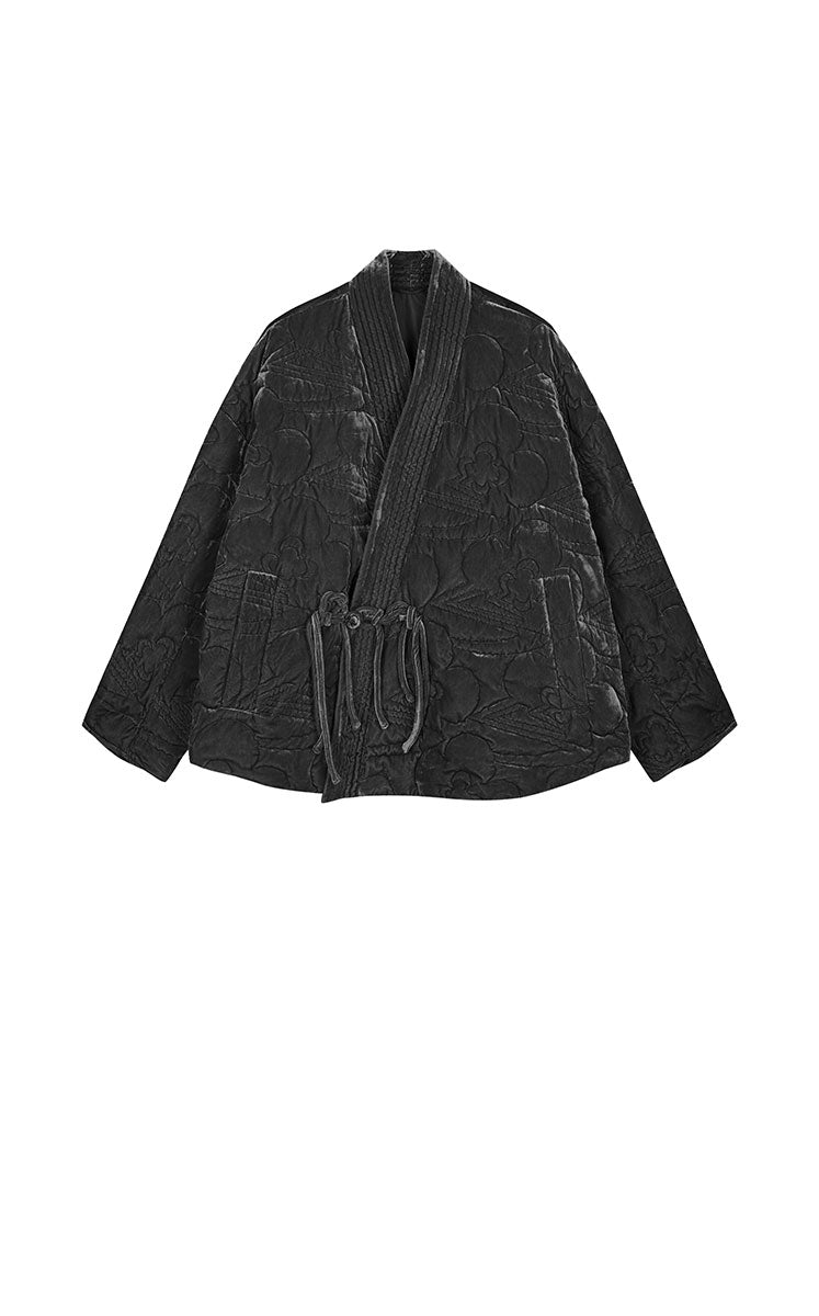 Down Coat / JNBY Oversized Cinched Mid-Length Down Coat