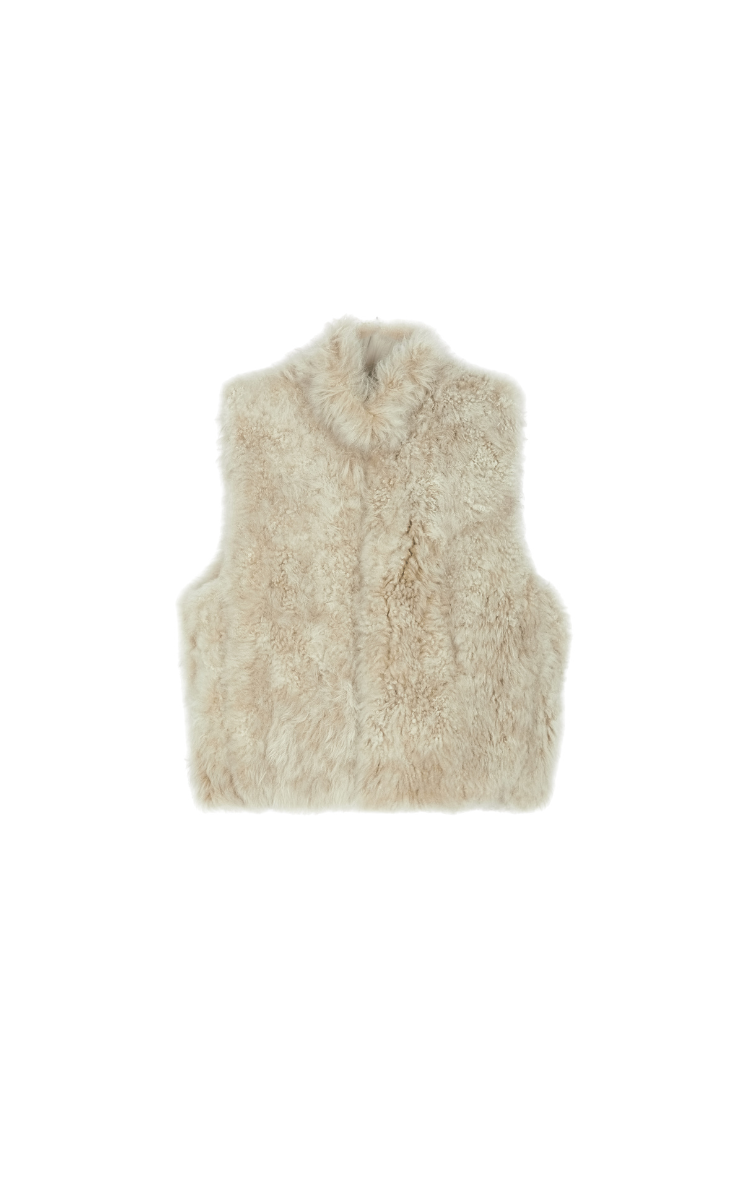Down Vest / JNBY Reversible H-shaped Down Vest Kahaki