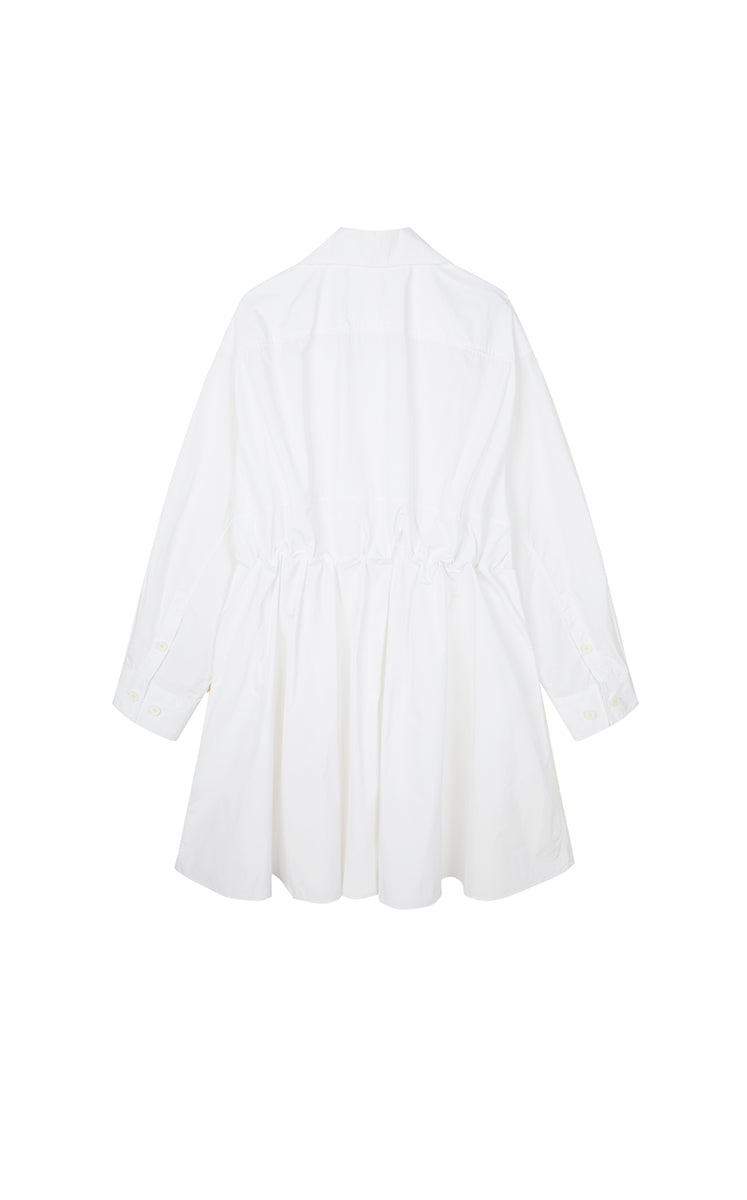 Dress / JNBY A-Line Drawstring Front Zip Dress