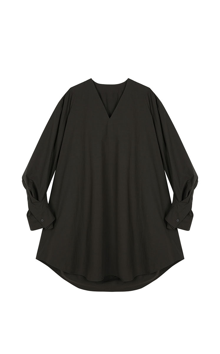 Dress / JNBY Cotton Long Sleeve Shirt Dress