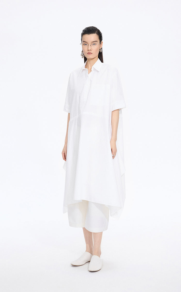 Dress / JNBY Oversized A-Line Drawstring Dress