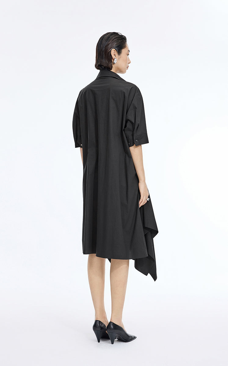 Dress / JNBY Oversized A-Line Drawstring Dress