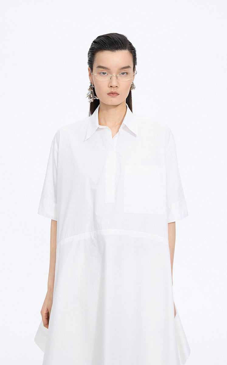 Dress / JNBY Oversized A-Line Drawstring Dress