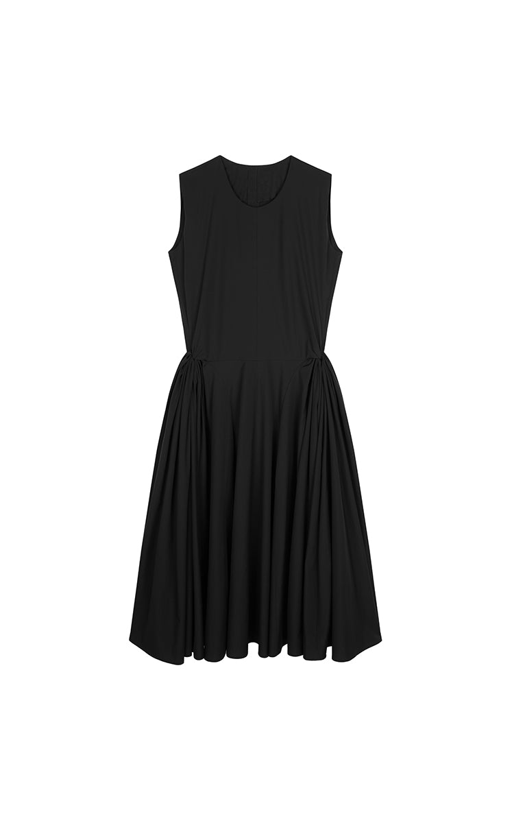 Dress / JNBY Relaxed Twisted-Waist Sleeveless Dress