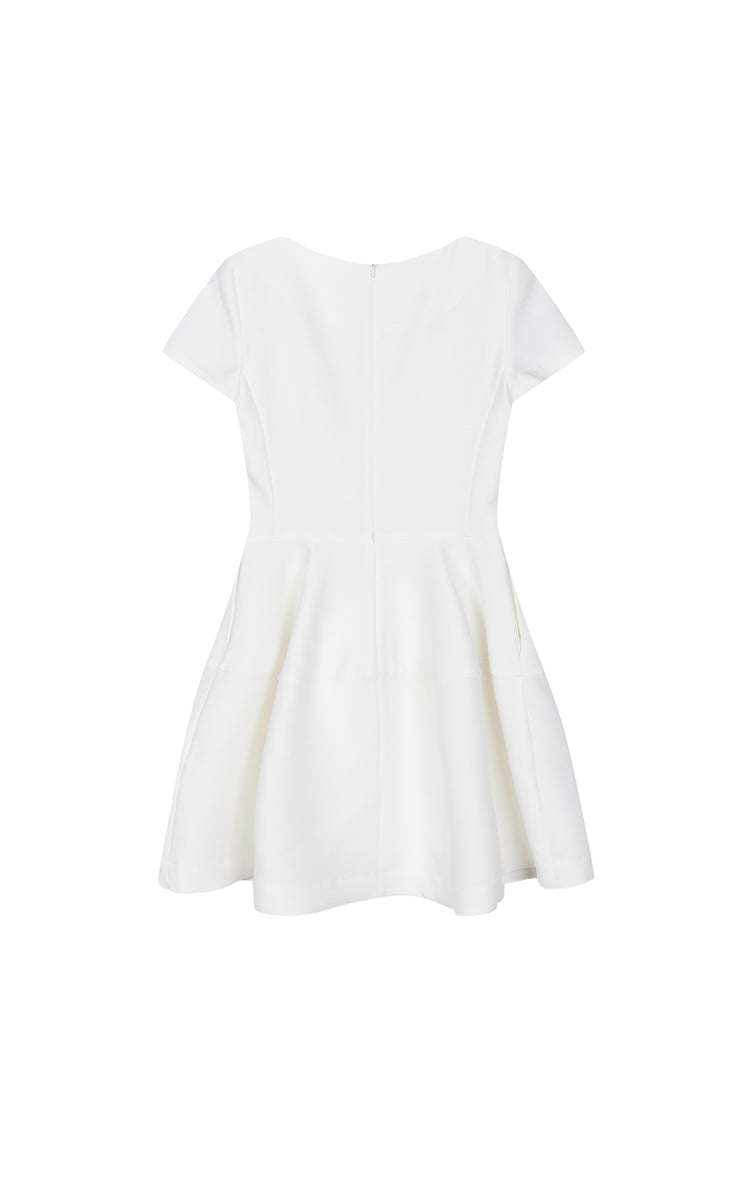 Dress / JNBY Sleek Boat Neck S-Line Dress