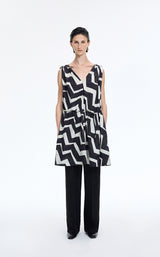 Dress / JNBY Pop Stripe Sleeveless Dress