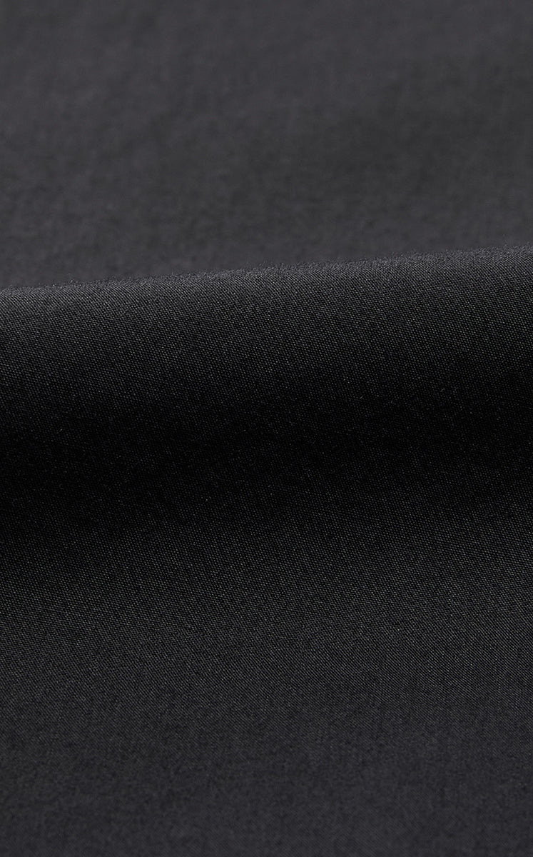 Dress / JNBY Lace Panel Twist V-Neck Dress Black-1