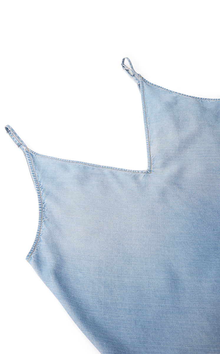 Dress / JNBY TENCEL™ Denim Slip Dress Light Denim Blue-3
