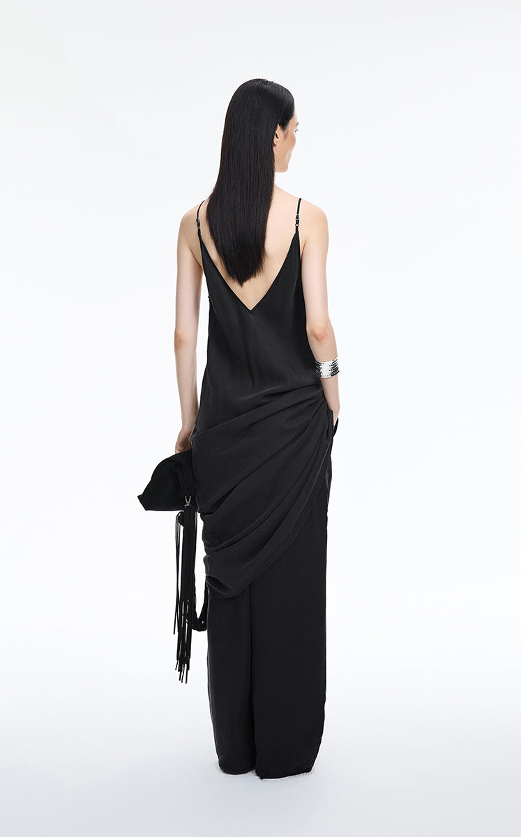 Dress / JNBY TENCEL™ Denim Slip Dress Washed Black Denim-1