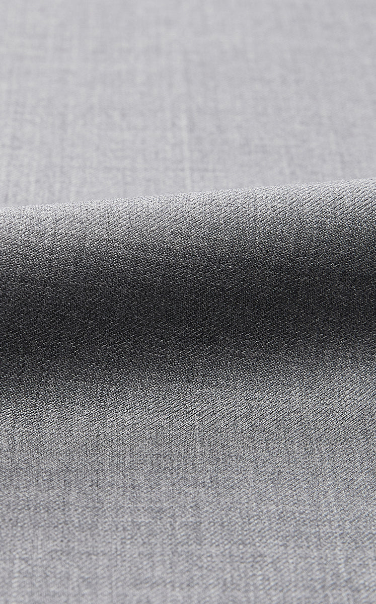 Dress / JNBY Wool Silk Draped Sleeveless Dress Mid Grey Marl-1