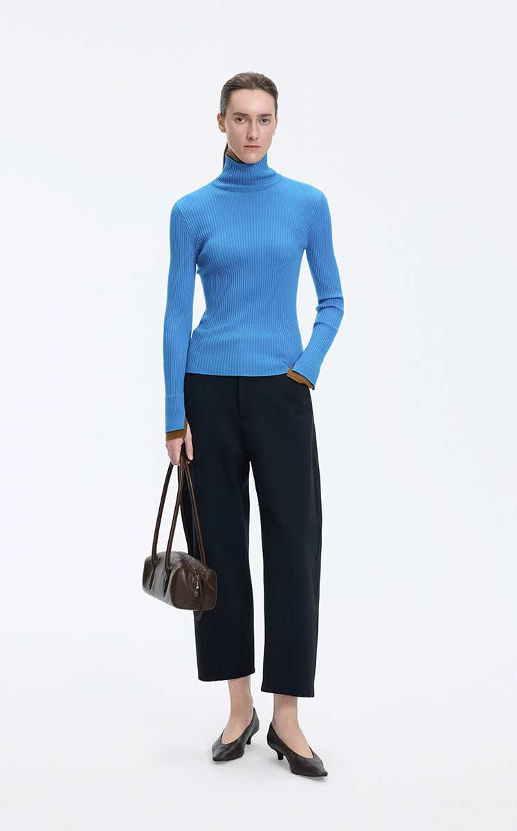 Handbag / JNBY Minimalist Cow Leather Top Handle Bag