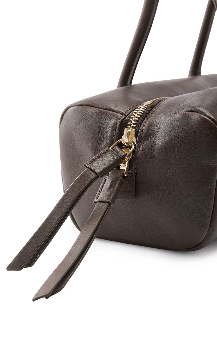 Handbag / JNBY Minimalist Cow Leather Top Handle Bag