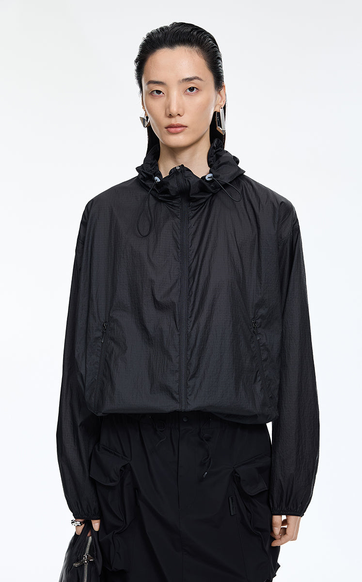 Jacket / JNBY Oversize Lightweight Textured Jacquard Jacket
