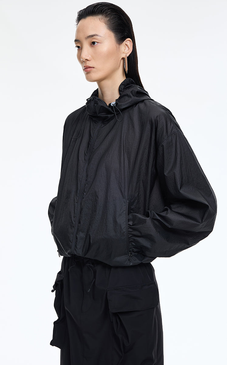 Jacket / JNBY Oversize Lightweight Textured Jacquard Jacket