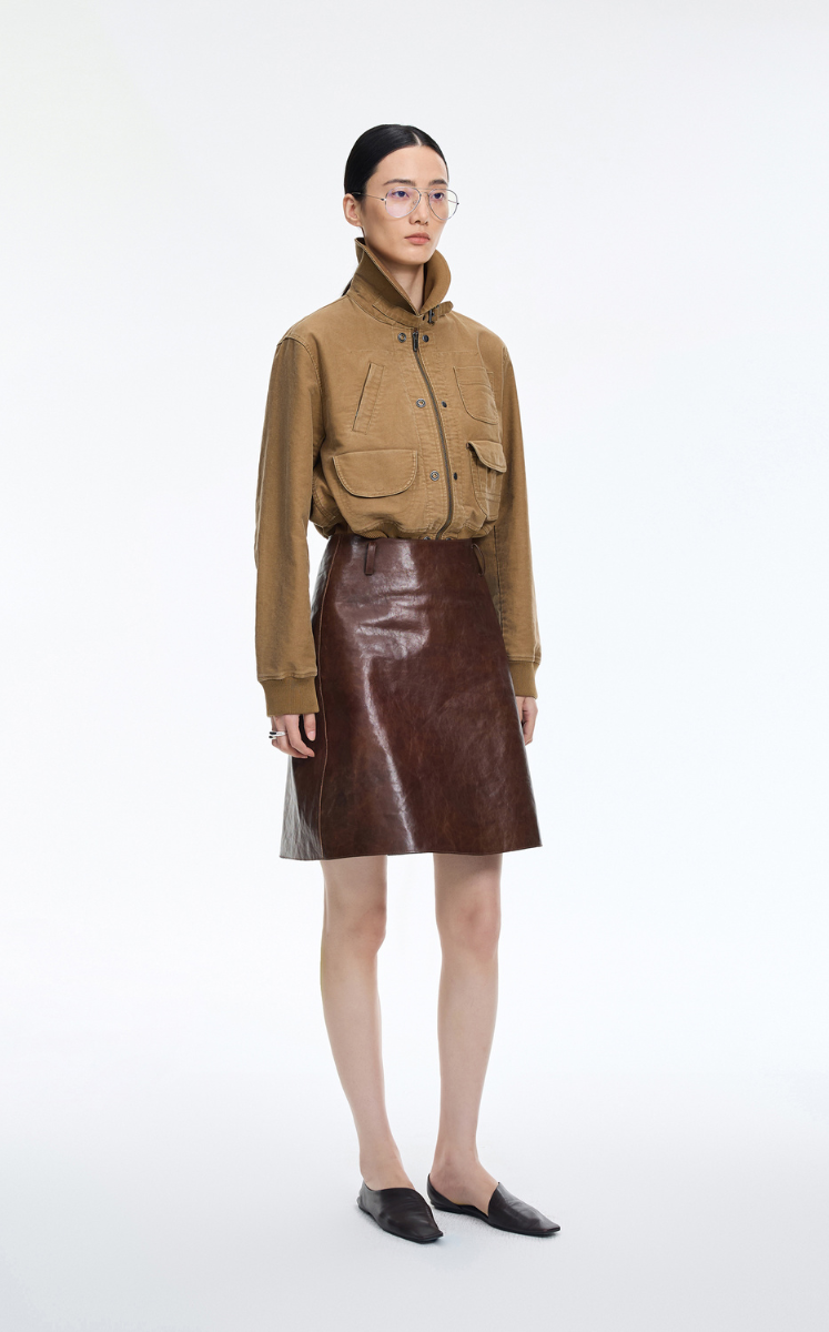 Jacket / JNBY Oversize Turn-down collar Jacket