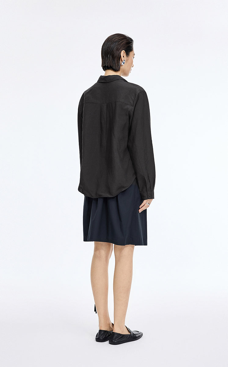 Jacket / JNBY Twist Linen Blend Relaxed Jacket