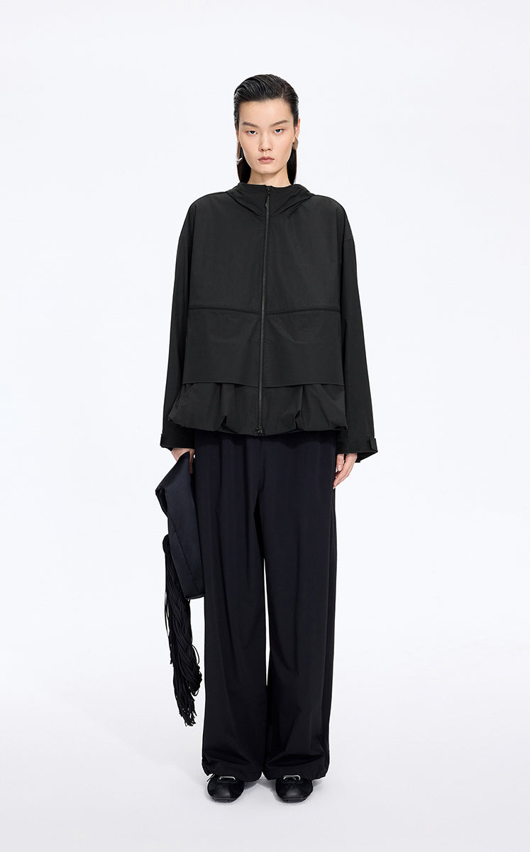 Jacket / JNBY UV-Protective Oversize Pullover Black