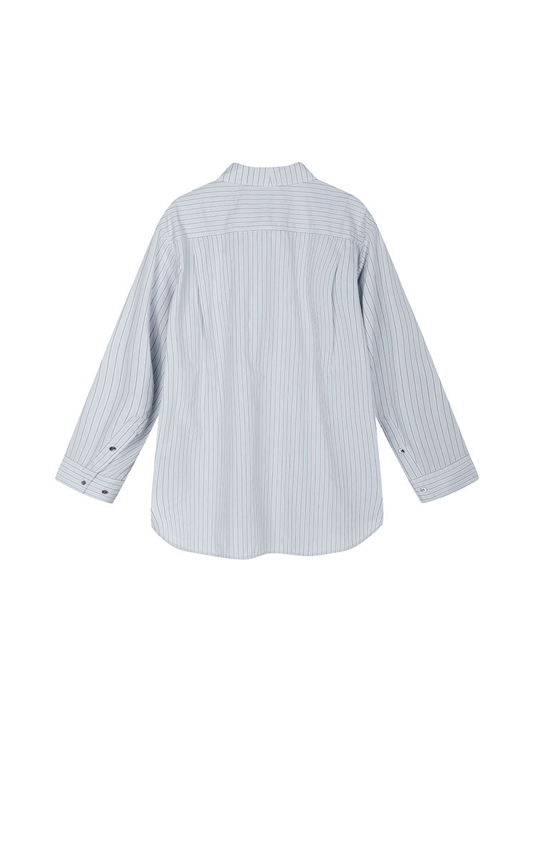 Jacket / JNBY Cotton Yarn-Dyed Stripe Oversized Jacket