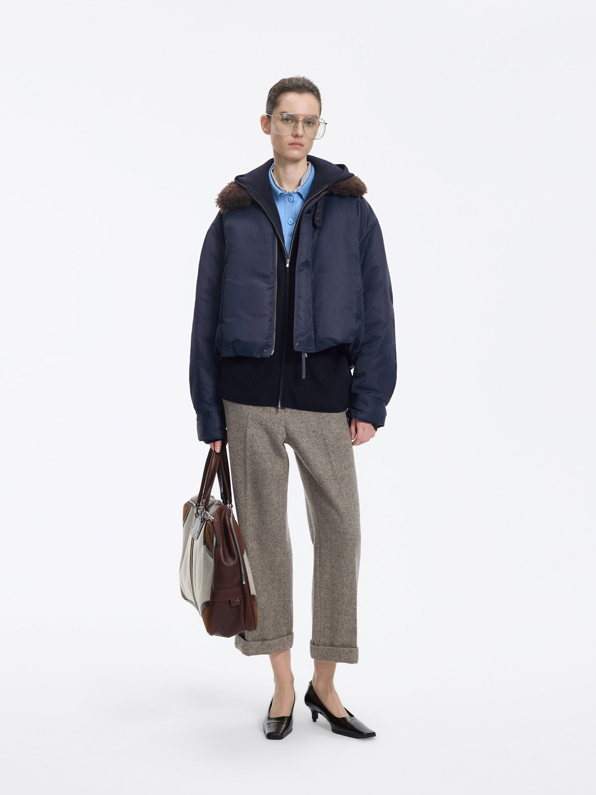 Jacket / JNBY Down Puffer Short T-Silhouette