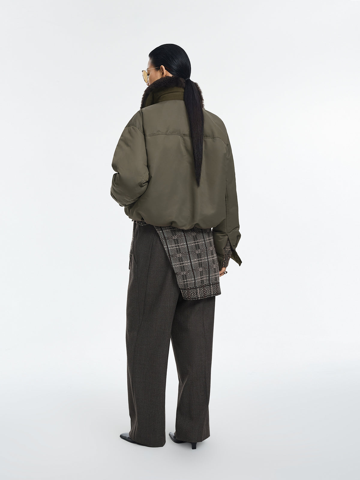 Jacket / JNBY Down Puffer Short T-Silhouette