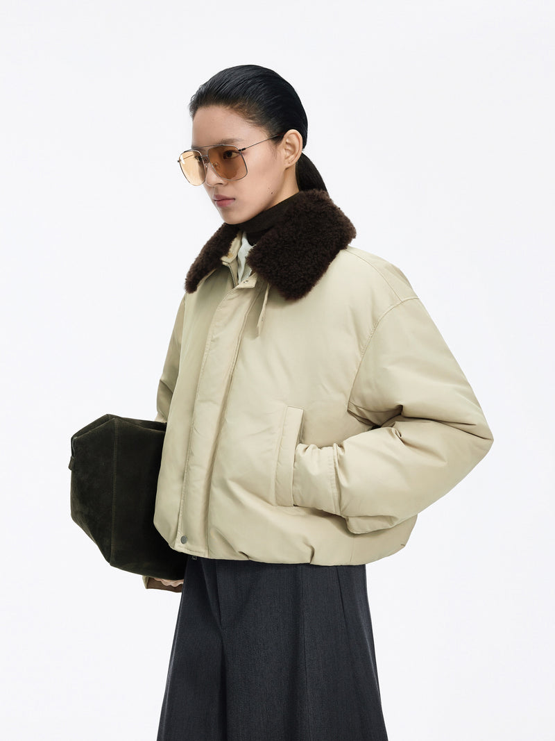 Jacket / JNBY Down Puffer Short T-Silhouette