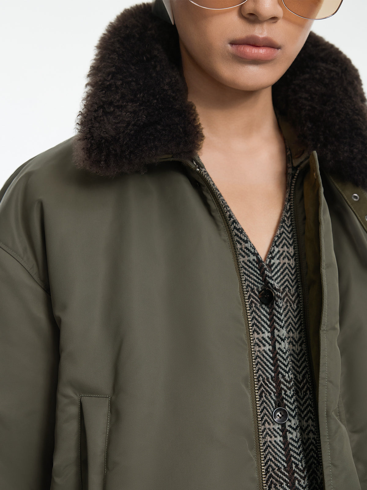 Jacket / JNBY Down Puffer Short T-Silhouette