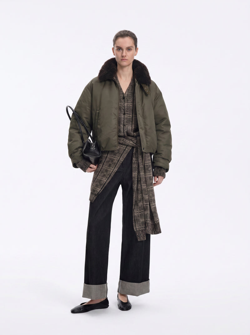 Jacket / JNBY Down Puffer Short T-Silhouette