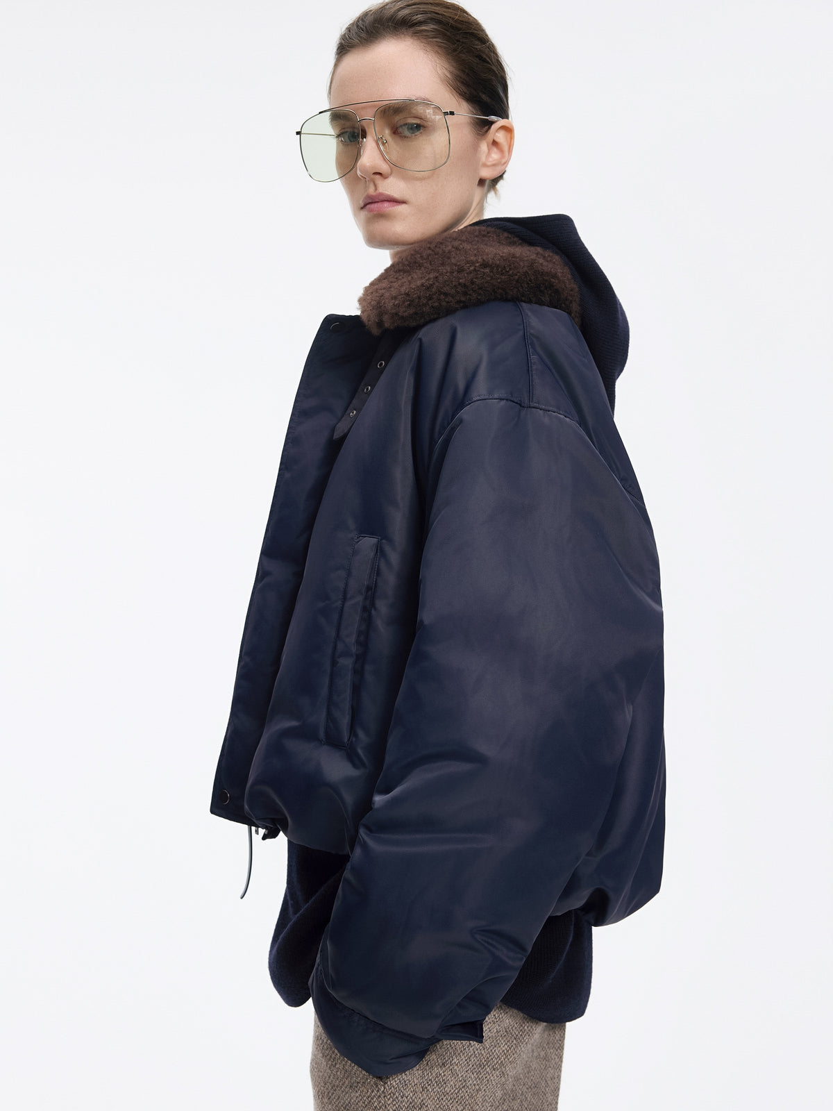 Jacket / JNBY Down Puffer Short T-Silhouette