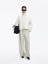 Jacket / JNBY Oversized Short Down Puffer with Drawstring