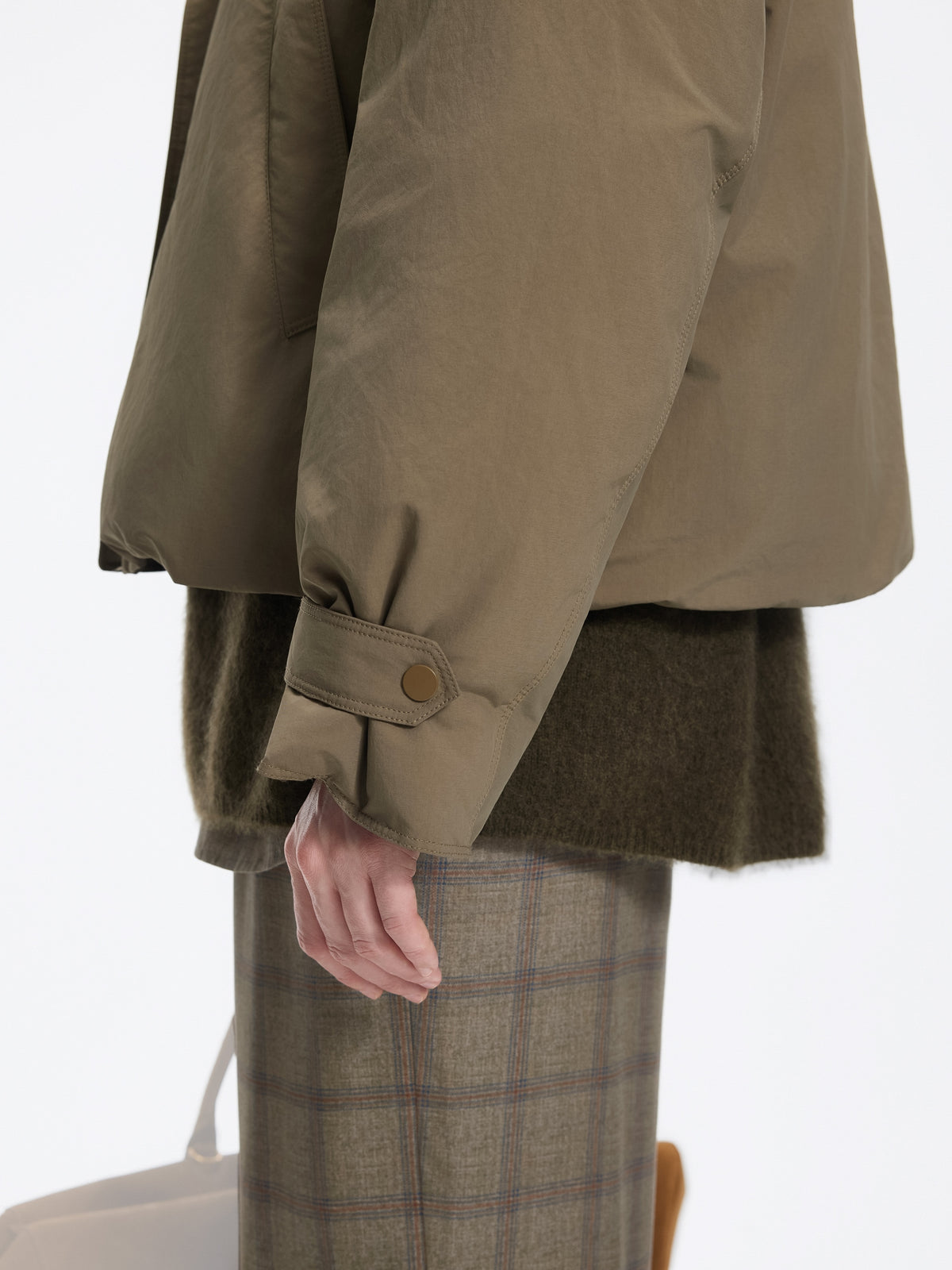 Jacket / JNBY Oversized Short Down Puffer with Drawstring