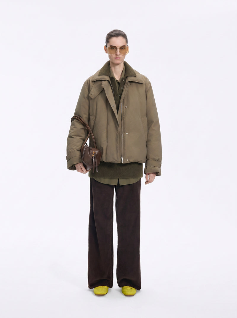 Jacket / JNBY Oversized Short Down Puffer with Drawstring