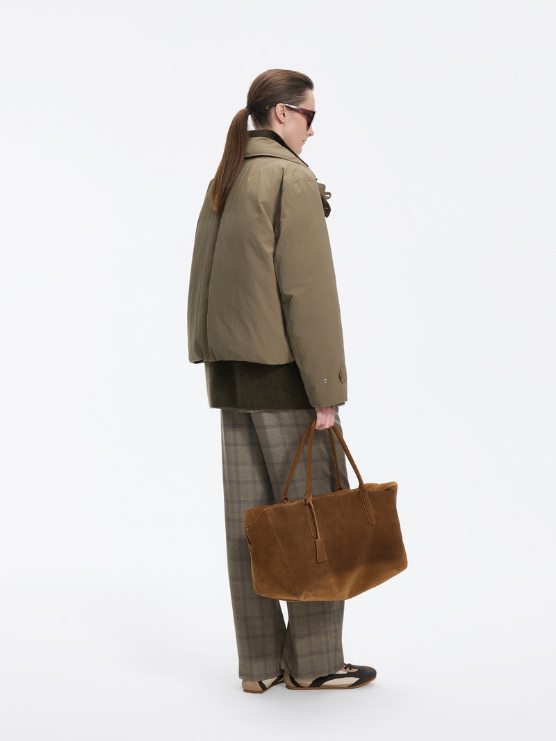 Jacket / JNBY Oversized Short Down Puffer with Drawstring